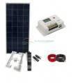 Kit Solar 160W 12V 1000Whdia con Estructura
